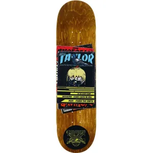 Anti-Hero 8.38" x 32.25" Grant Thrasher Collab BROWN STAIN Skateboard Deck