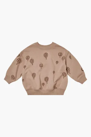 Baby Girls Sweater Rylee   Cru Hot Air Balloons