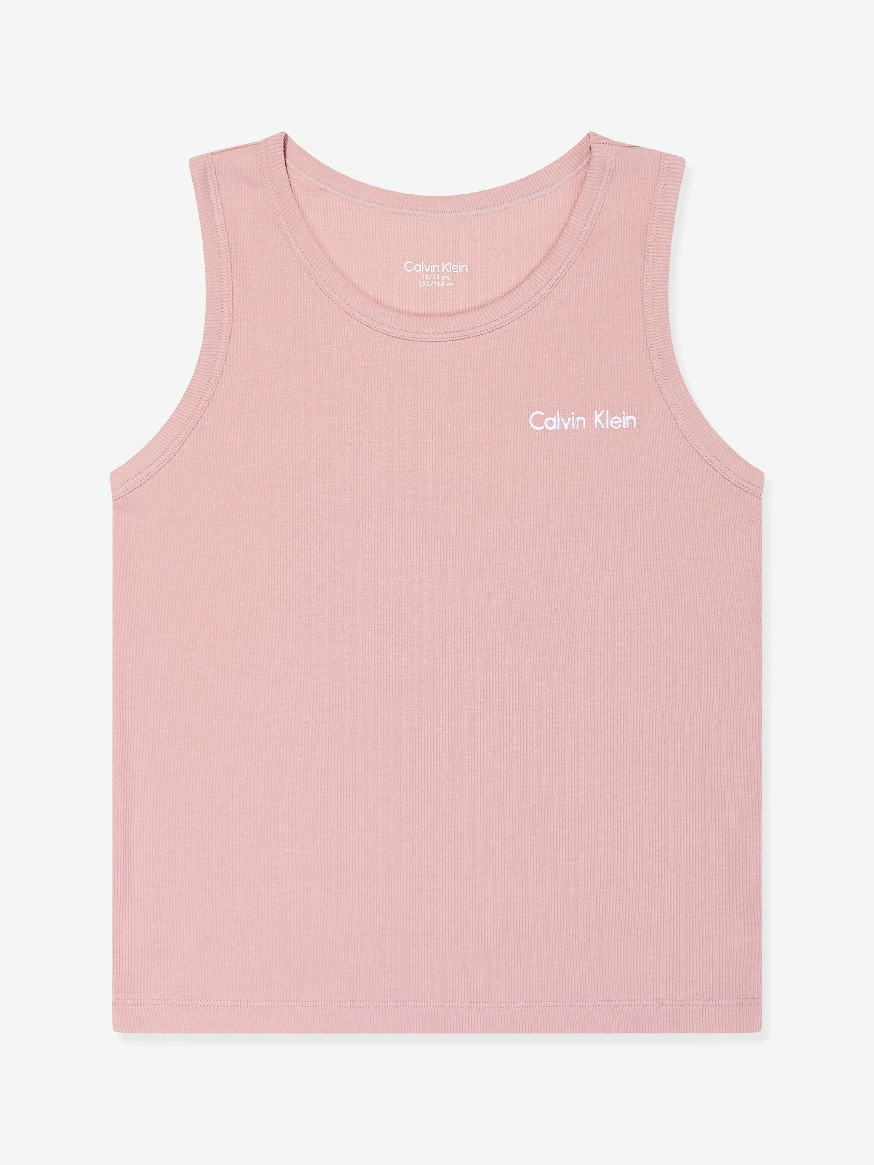 Calvin Klein Girls 2 Pack Vest Set in Pink