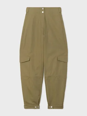 Cargo pant in cotton canvas