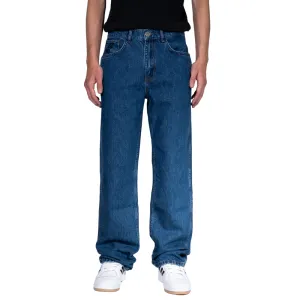 Charger Baggy Denim Pants Dark Blue