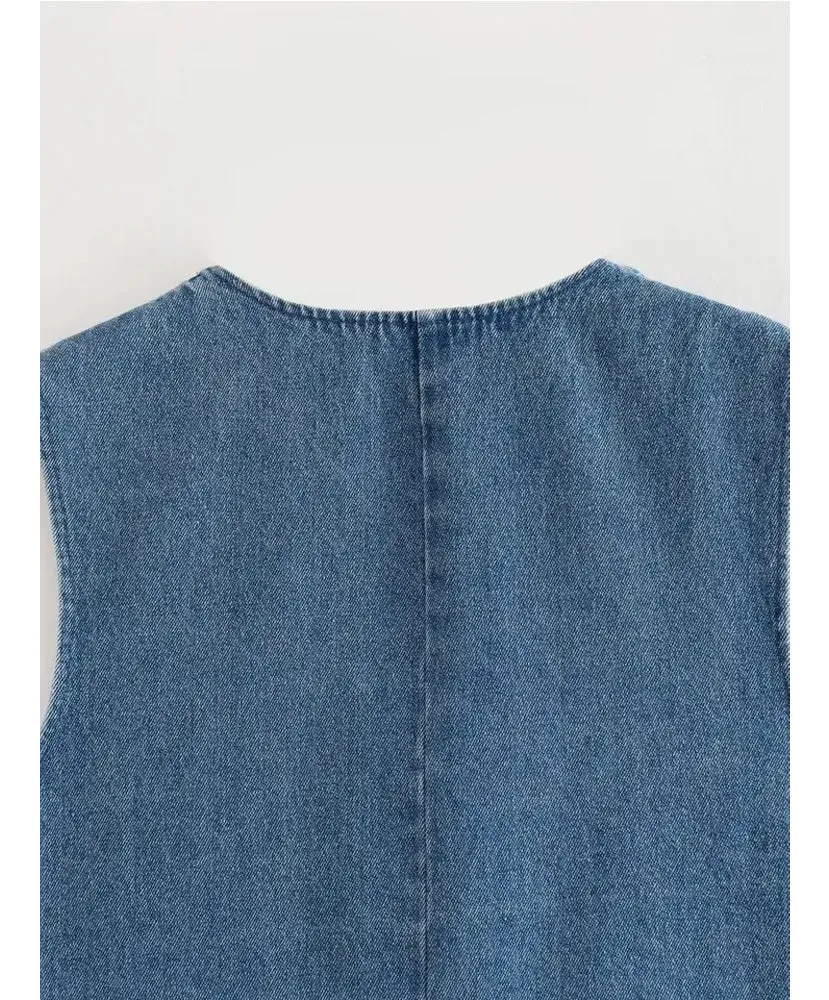 Dallas Denim Vest