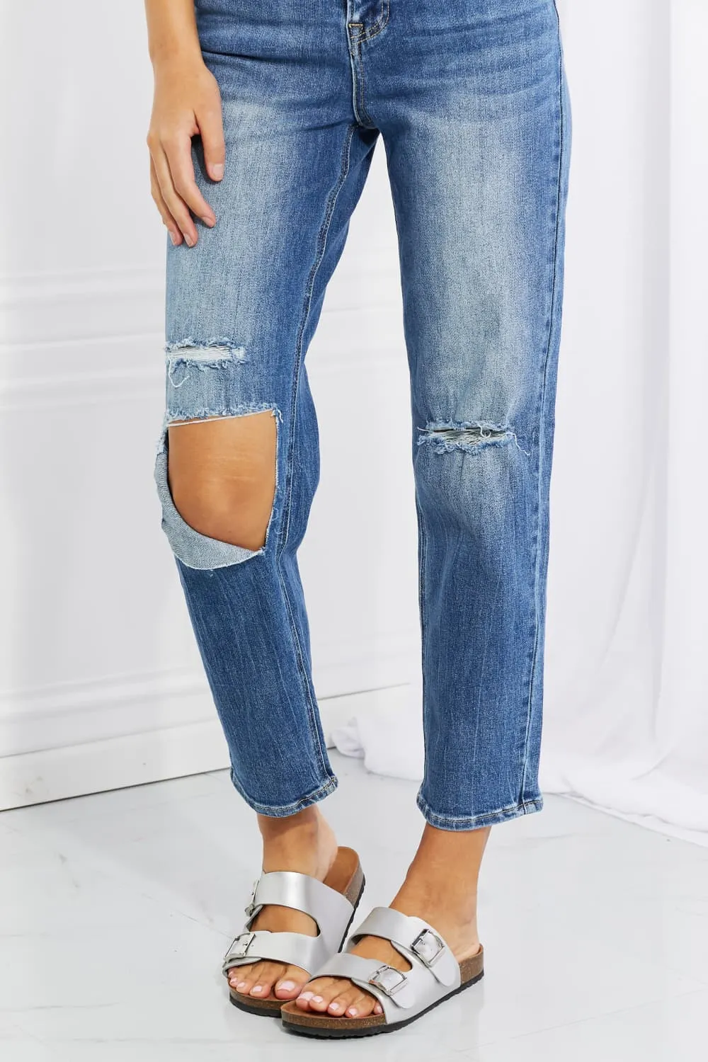 Emily High Rise Relaxed Jeans