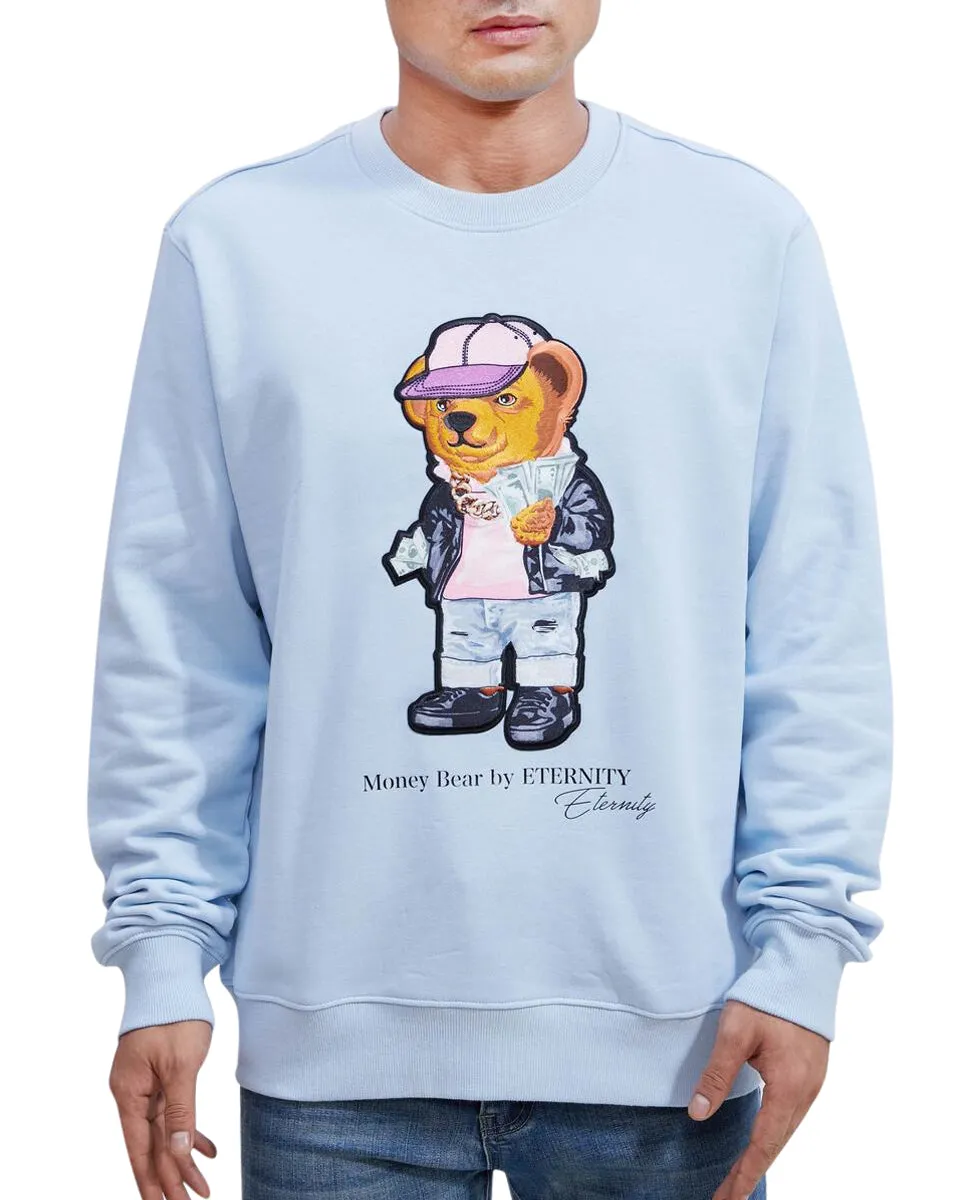 Eternity BC/AD Men's Money Bear Crewneck Sweatshirt