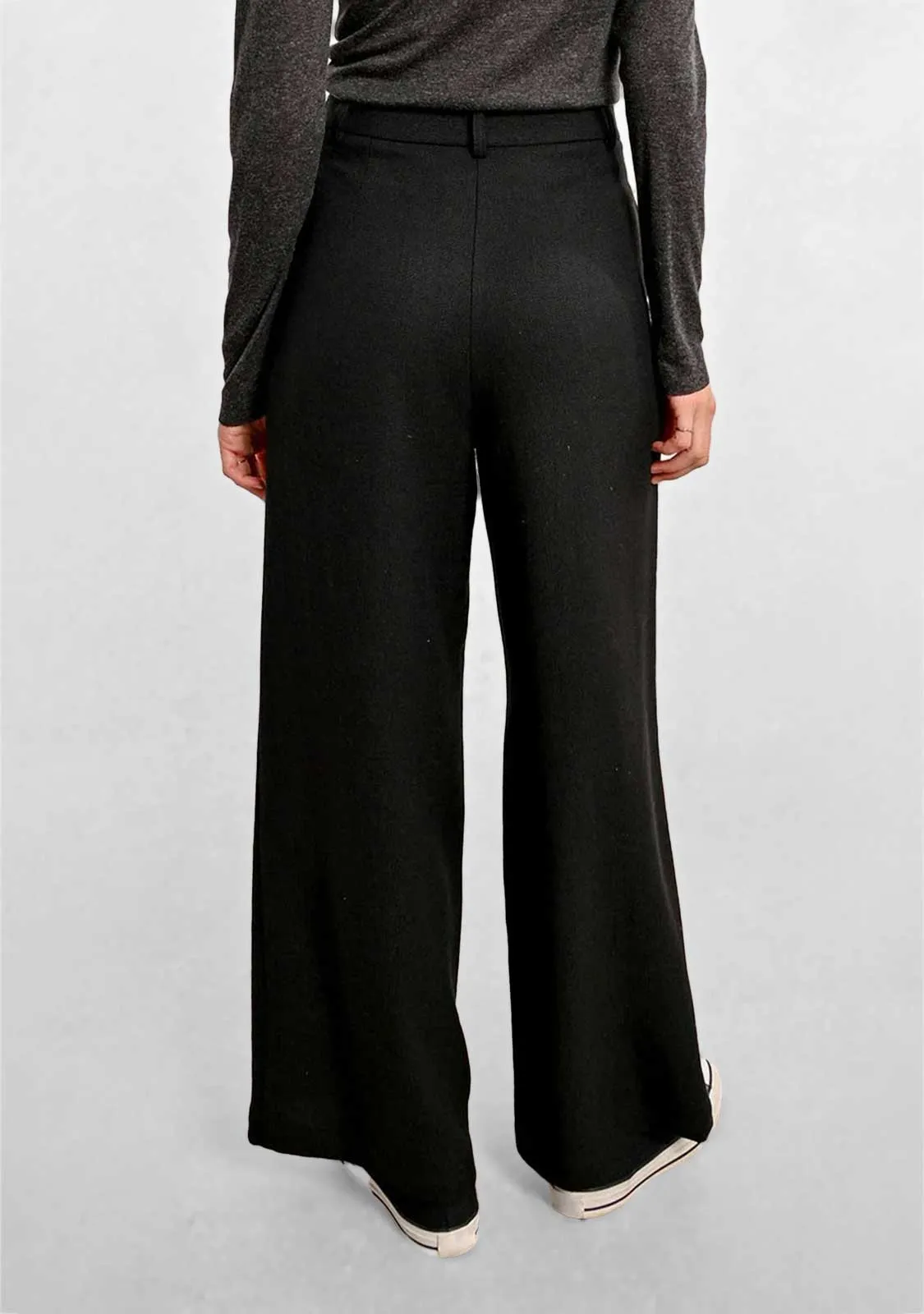 High Rise Wide Leg Pants