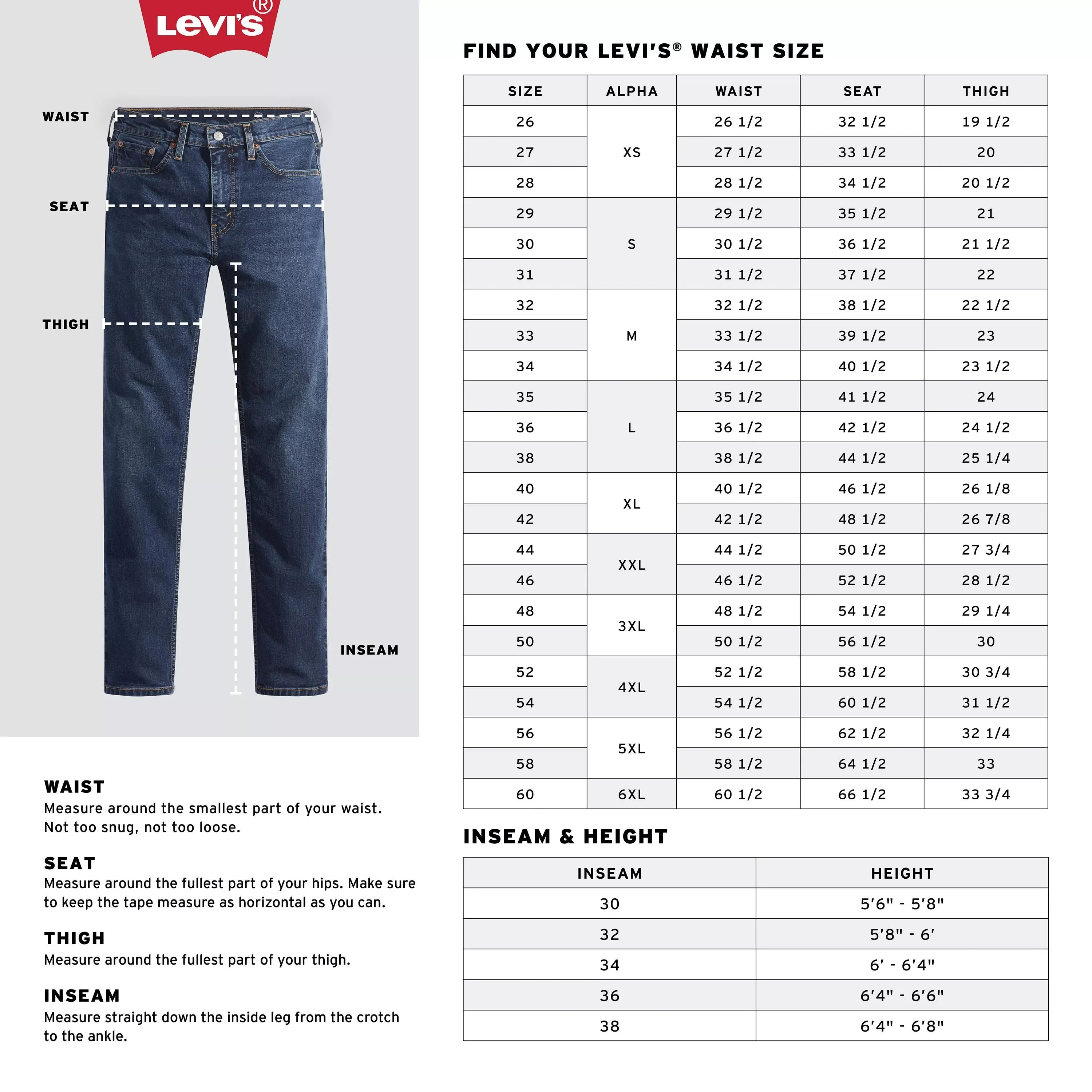 Levi's Big & Tall 550 Relaxed Jeans