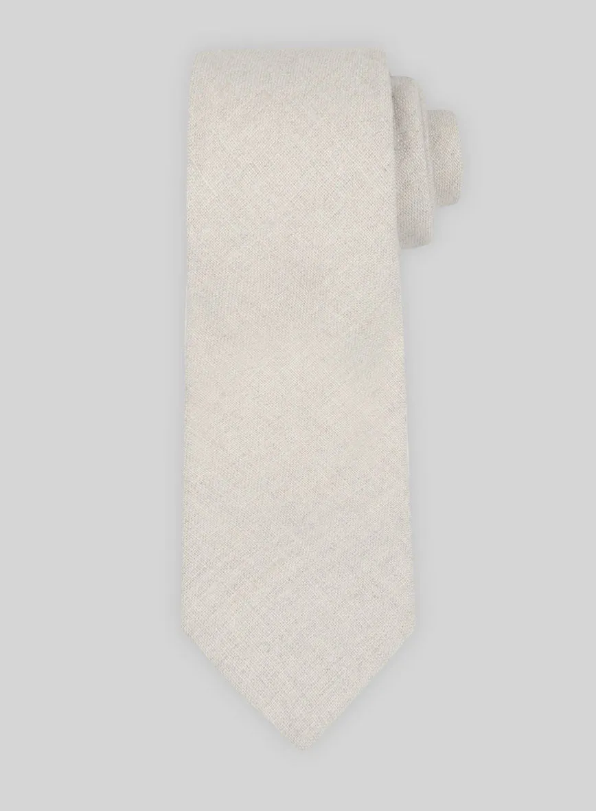 Linen Tie - Barn Beige