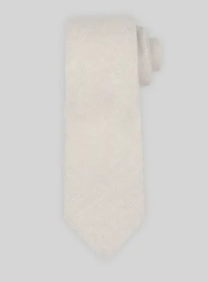 Linen Tie - Barn Beige