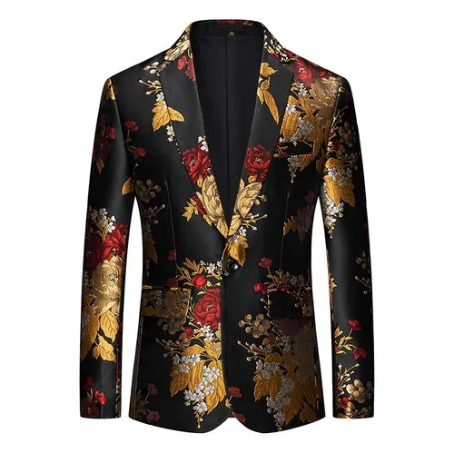 Men Business Jacket Slim Fit High Quality Blazers*