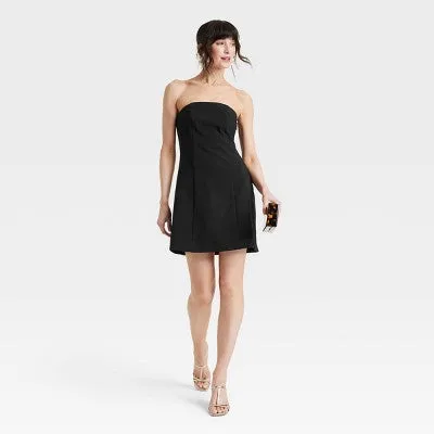 New - A New Day Women's A-Line V-Neck Mini Sequin Party Dress