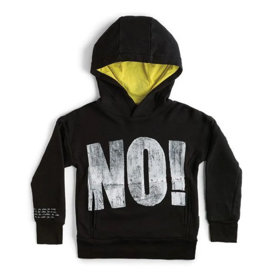 Nununu No! Hooded Sweat Black