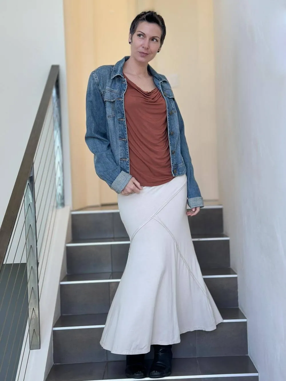 Panel Maxi Skirt