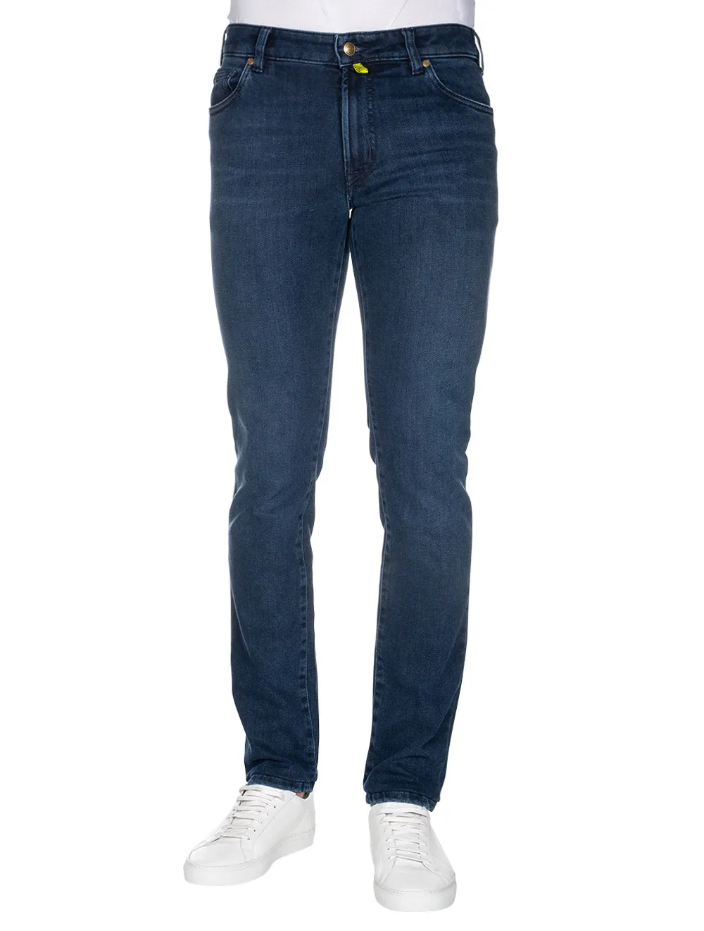 Phoenix Ultra Stretchy Five-Pocket Jeans Blue