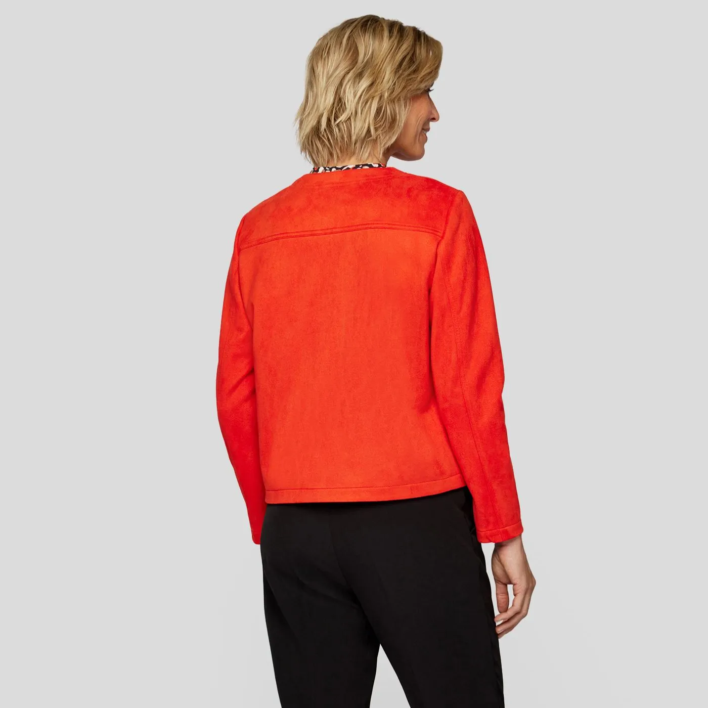 Rabe Full Zip Jacket | Saffron