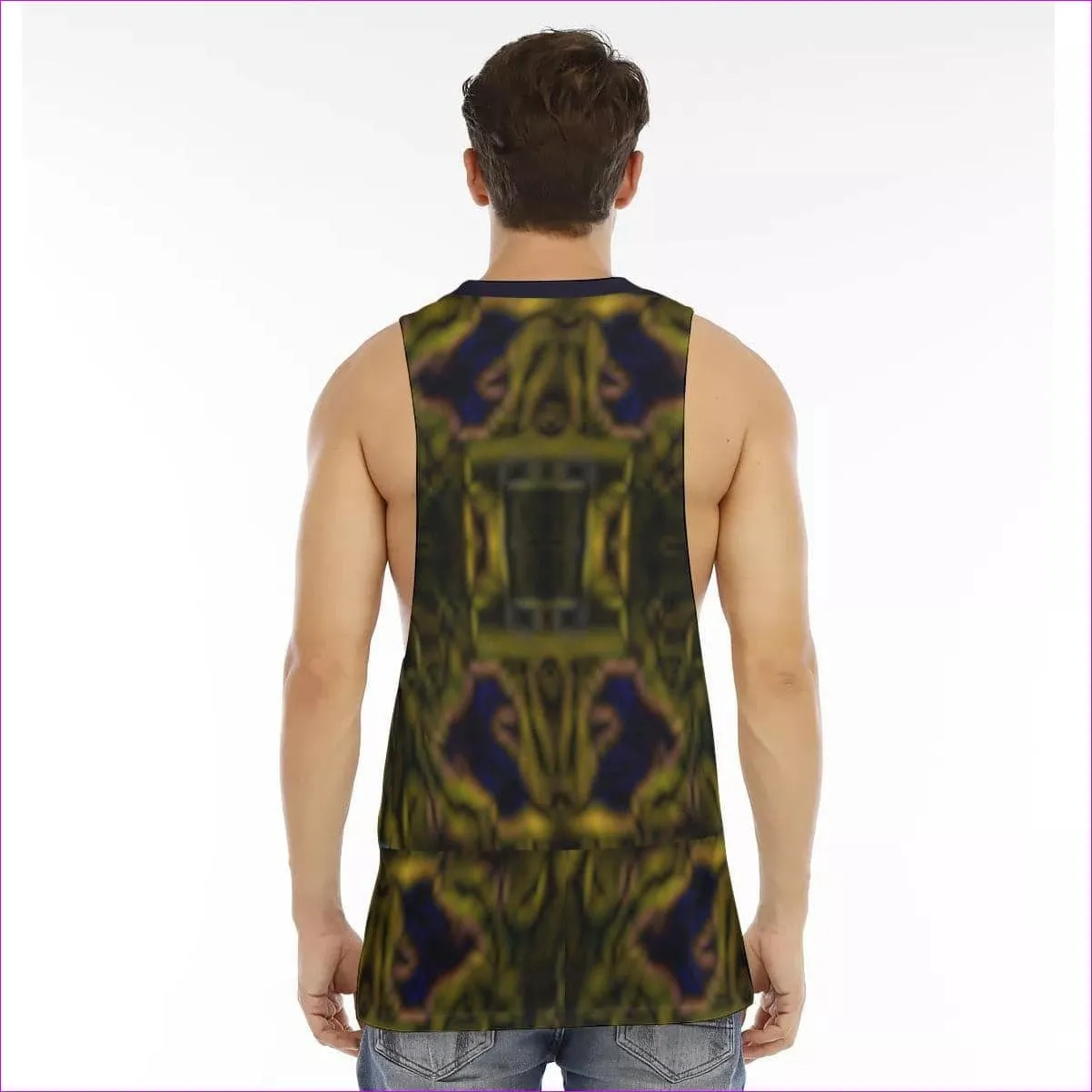 Tribalist 2 Men's O-neck Long Tank Top