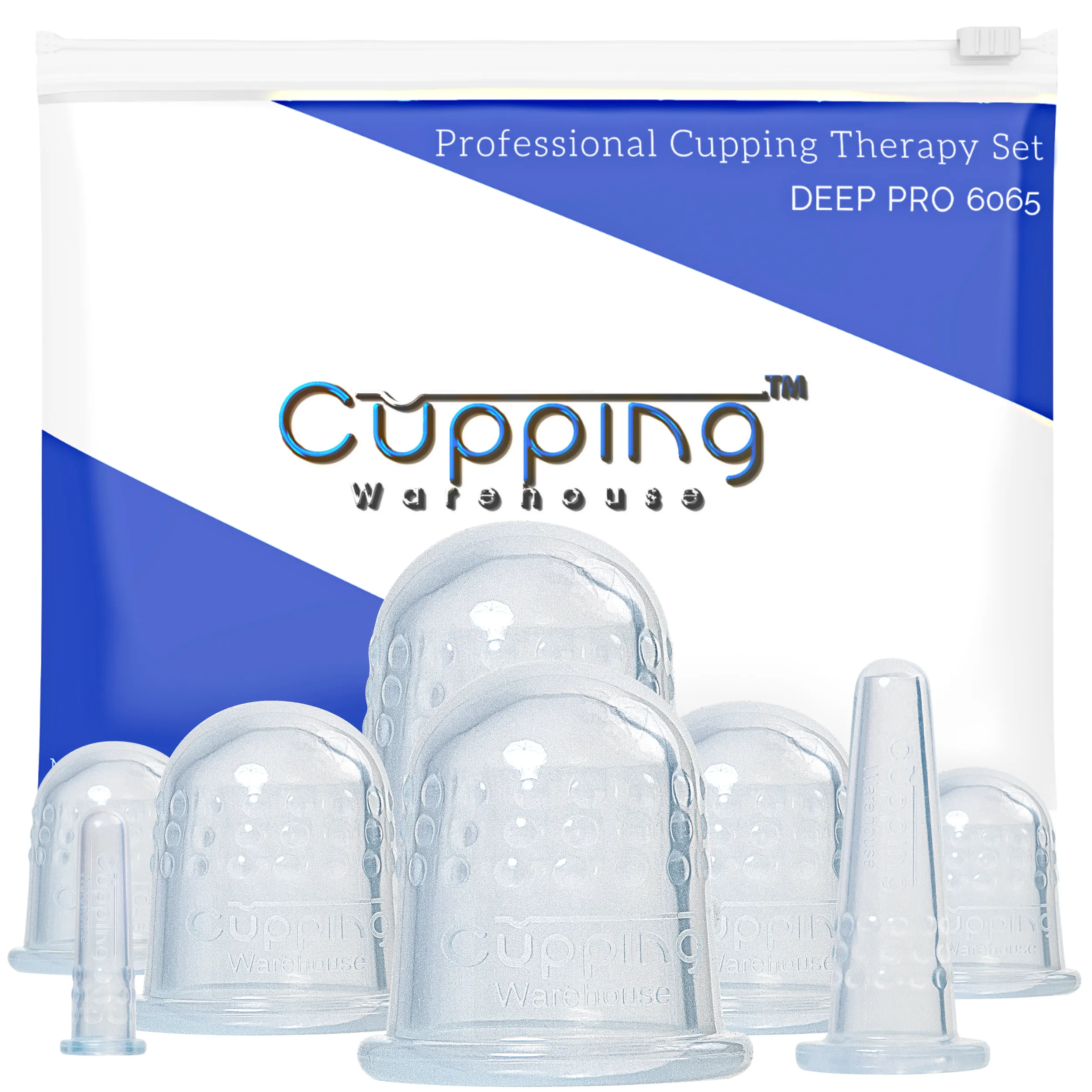 Ultimate 36 Cup Set- Polycarbonate & Silicone /Supreme6065/GRIP 6570 Professional Cupping Set- US ONLY