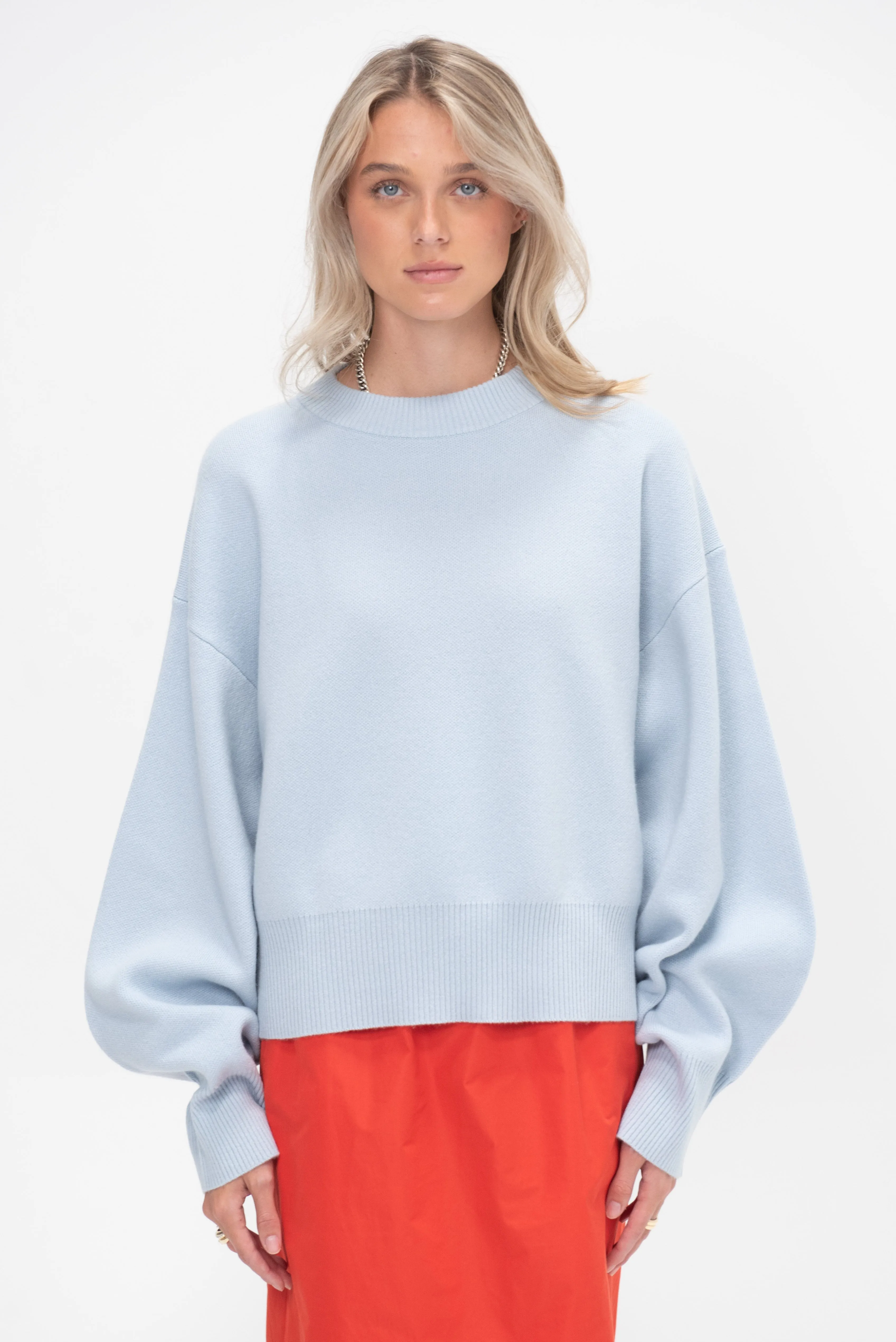 Yara Pullover, Blue Sky